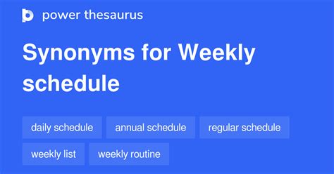 scheduled thesaurus|SCHEDULE in Thesaurus: 1000+ Synonyms & Antonyms for .